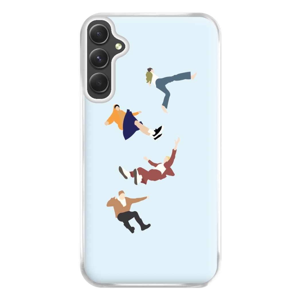 Falling Phone Case for Galaxy A14