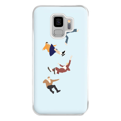 Falling Phone Case for Galaxy S9 Plus