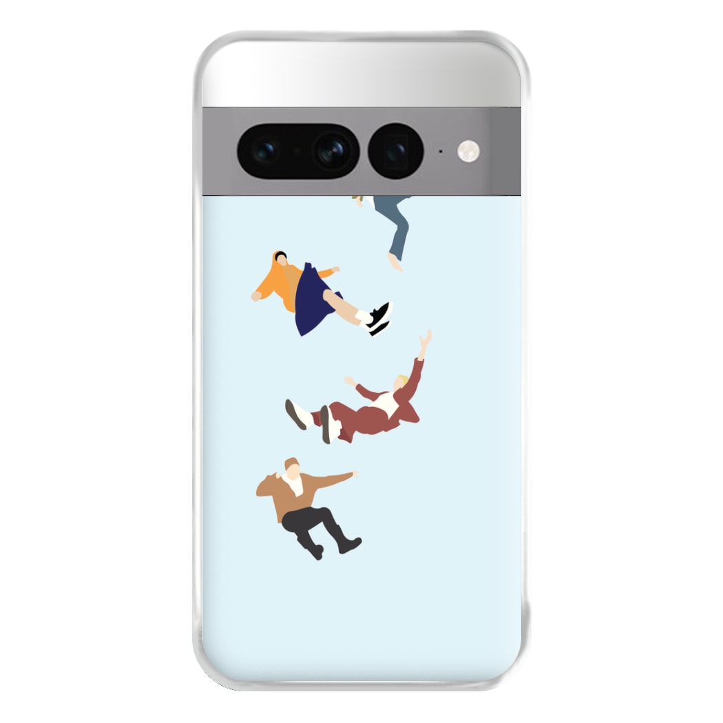 Falling Phone Case for Google Pixel 7 Pro