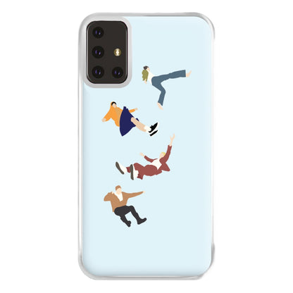 Falling Phone Case for Galaxy A71