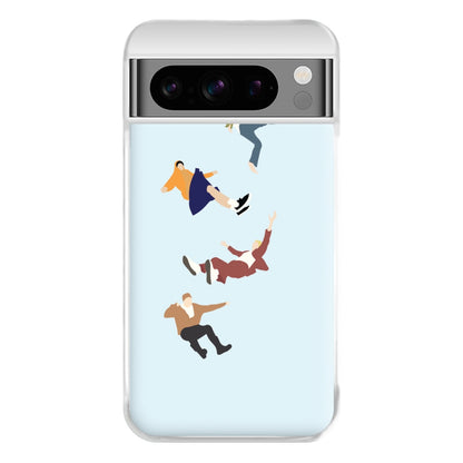 Falling Phone Case for Google Pixel 8 Pro