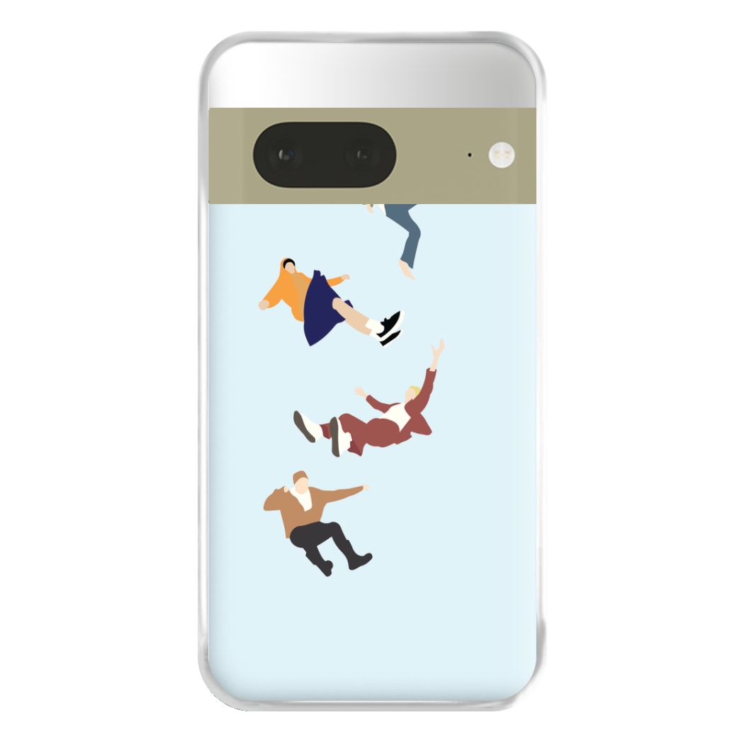 Falling Phone Case for Google Pixel 7a