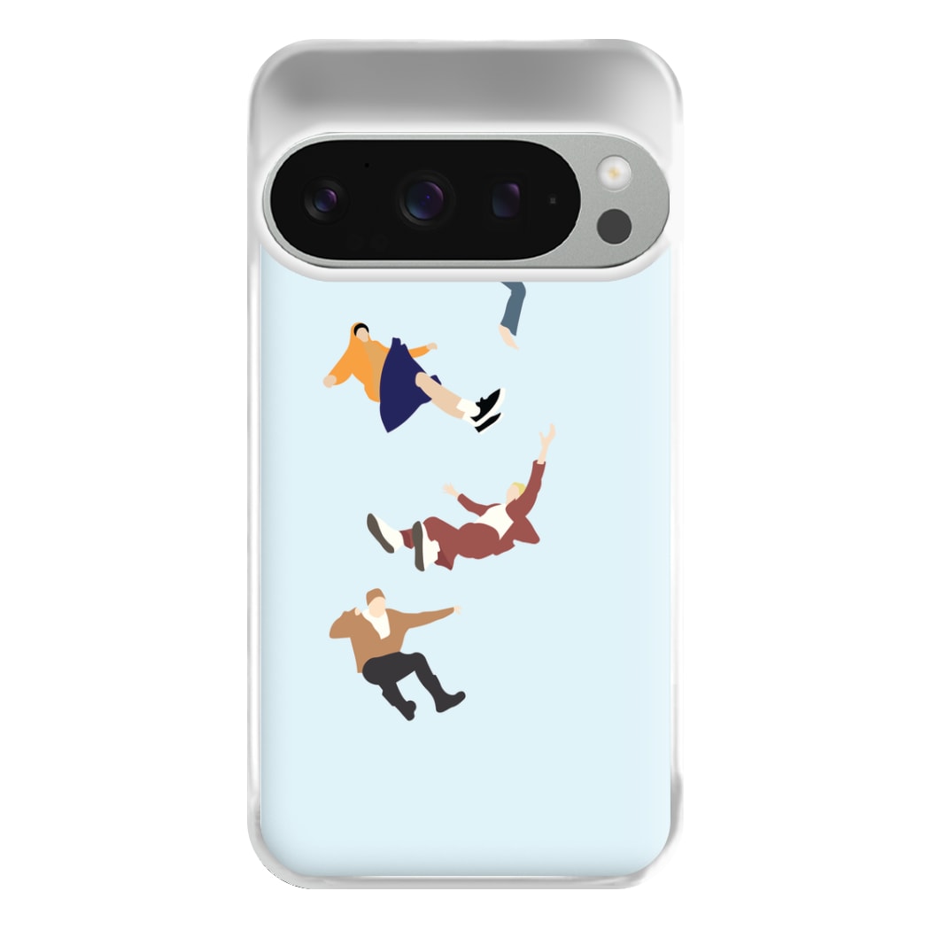 Falling Phone Case for Google Pixel 9 Pro XL