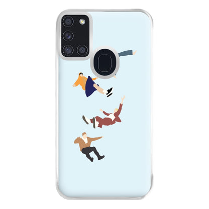 Falling Phone Case for Galaxy A21s