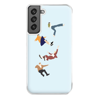 Falling Phone Case for Galaxy S21FE