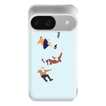 Falling Phone Case for Google Pixel 9 / 9 Pro