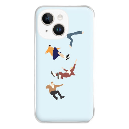 Falling Phone Case for iPhone 14 Plus