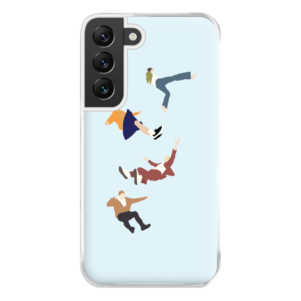 Falling Phone Case for Galaxy S22 Plus