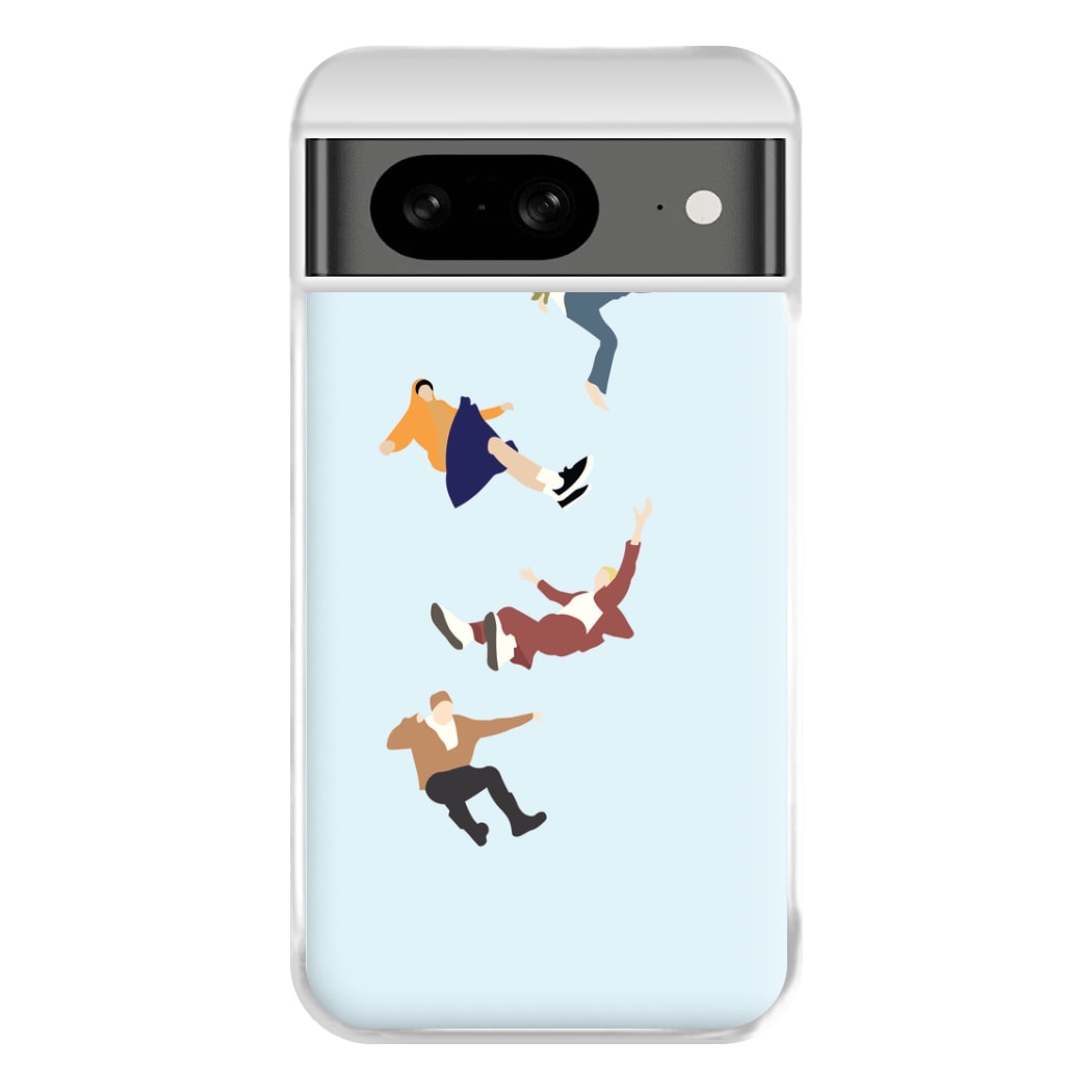 Falling Phone Case for Google Pixel 8