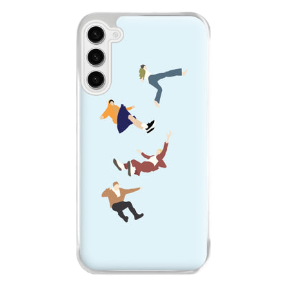 Falling Phone Case for Galaxy S23FE