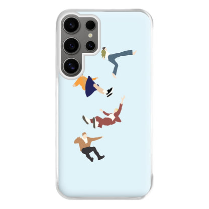 Falling Phone Case for Galaxy S24 Ultra