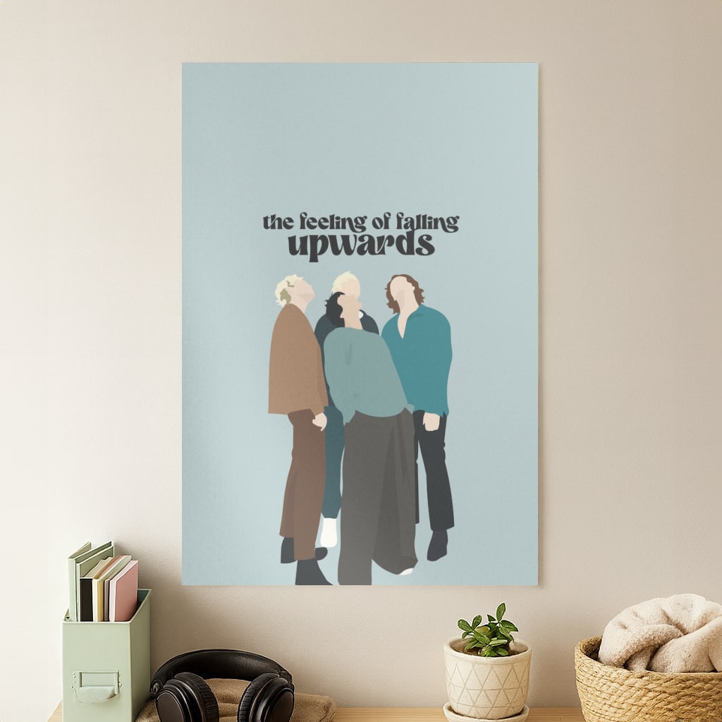 The Feeling Of Falling Upwards Poster