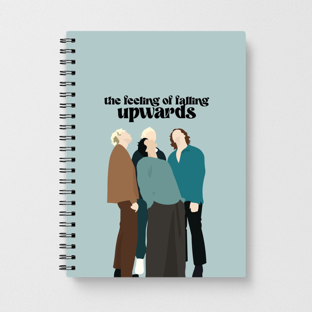 The Feeling Of Falling Upwards Notebook