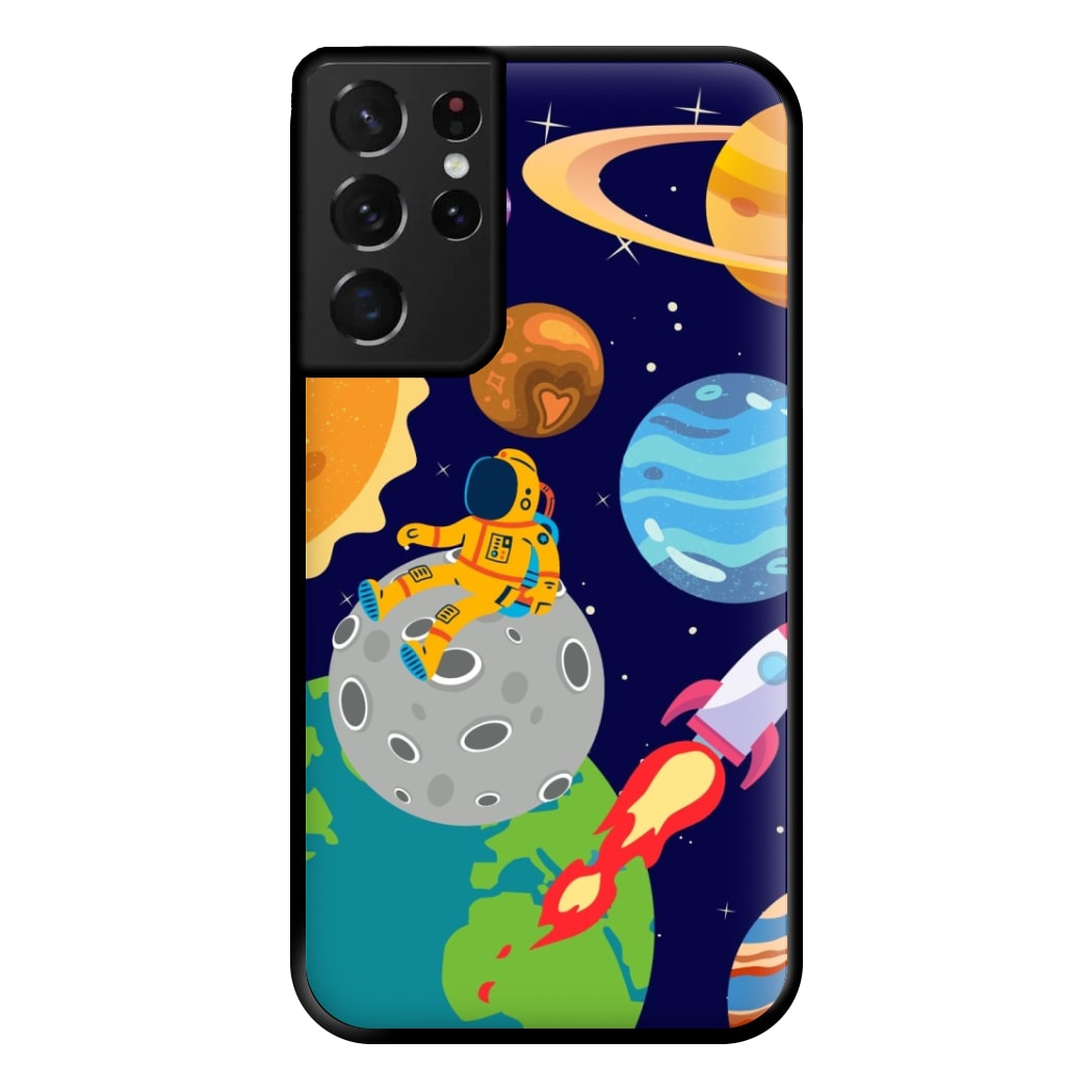 Space View  Phone Case for Galaxy S21 Ultra