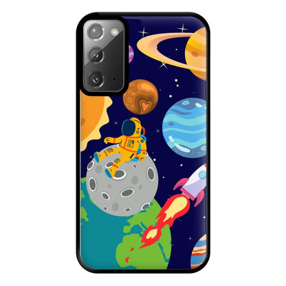 Space View  Phone Case for Galaxy Note 20 Ultra