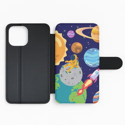 Space View  Flip Phone Case