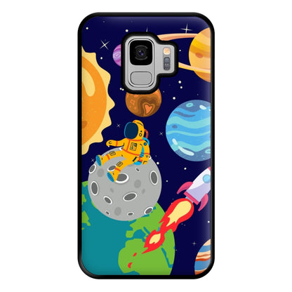 Space View  Phone Case for Galaxy S9 Plus