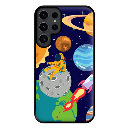 Space View  Phone Case for Galaxy S23 Ultra