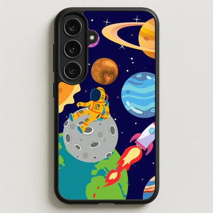 Space View Phone Case for Galaxy S25FE