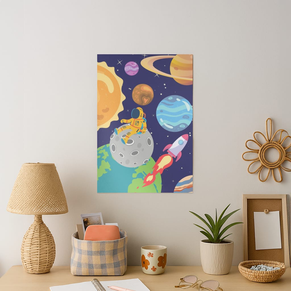 Space View  Art Print