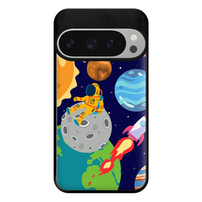 Space View  Phone Case for Google Pixel 9 Pro XL