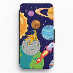 Space View  Flip / Wallet Phone Case