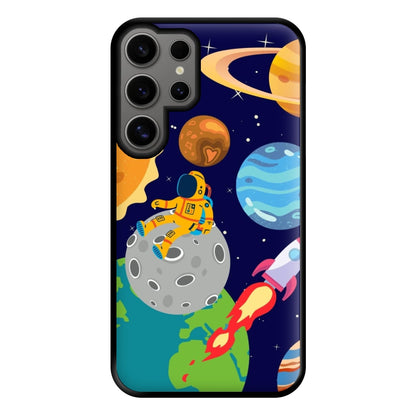 Space View  Phone Case for Galaxy S24 Ultra