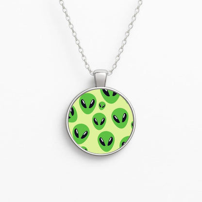 Alien Raider - Space Circle Necklace
