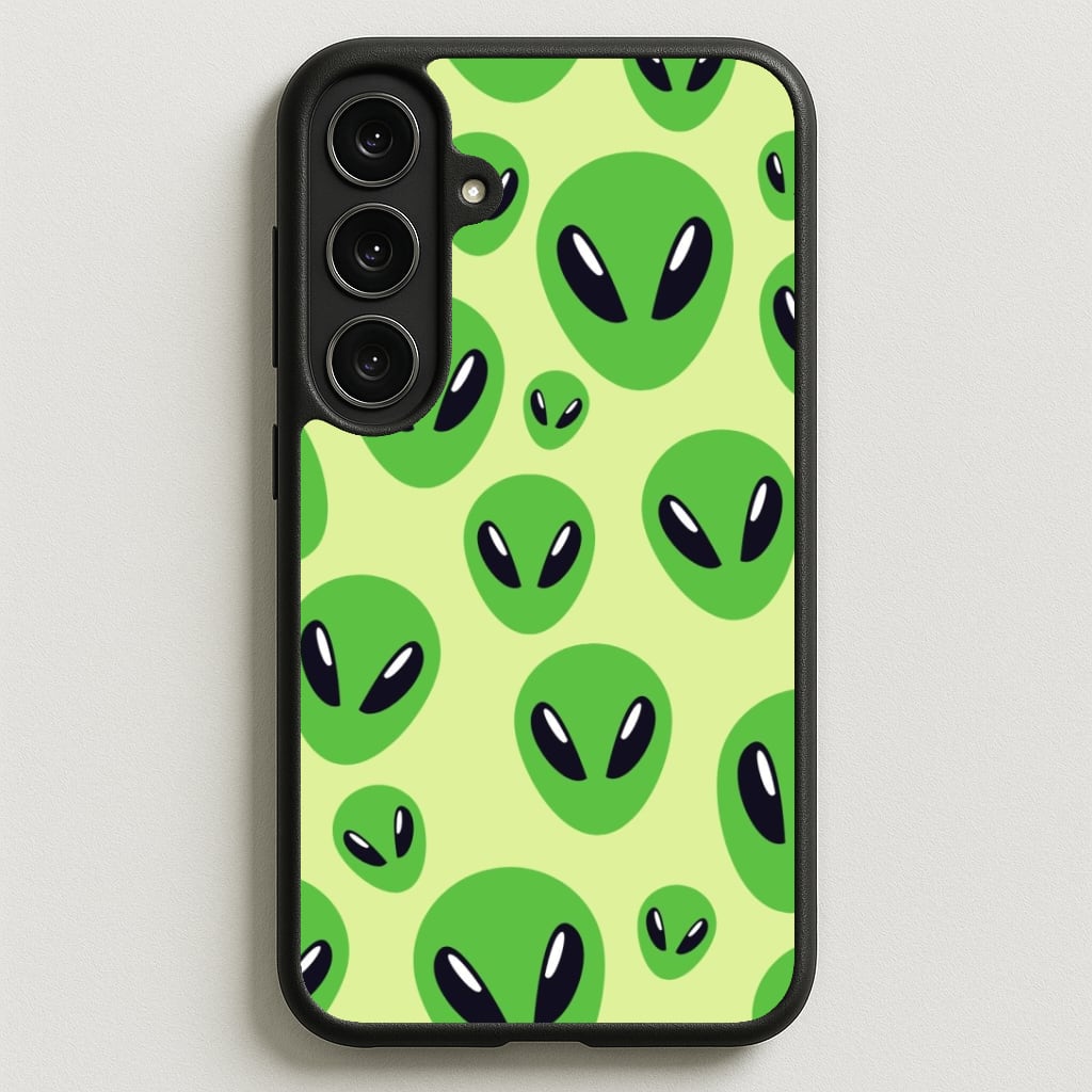 Alien Raider - Space Phone Case for Galaxy S25FE