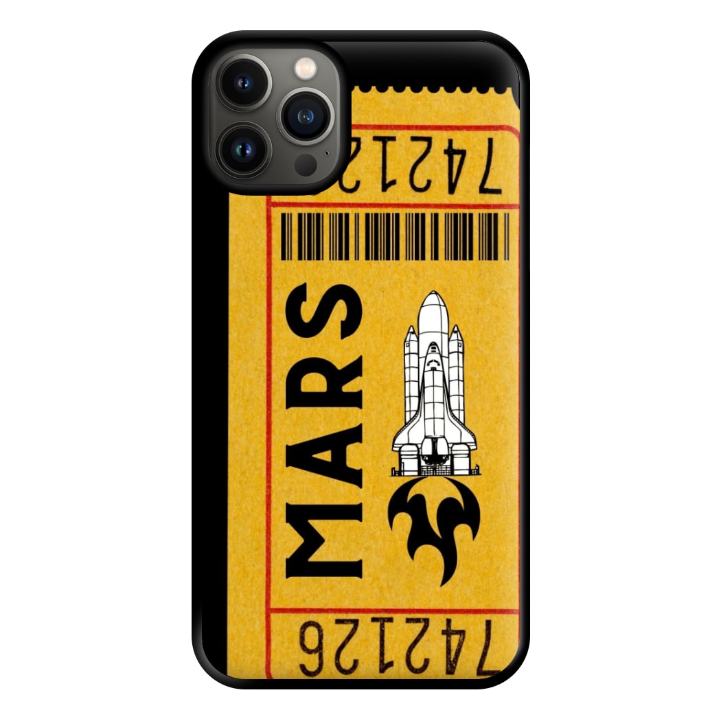 Ticket To Mars - Space Phone Case for iPhone 13