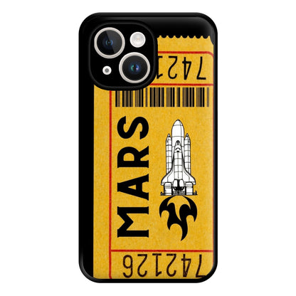 Ticket To Mars - Space Phone Case for iPhone 14 Plus