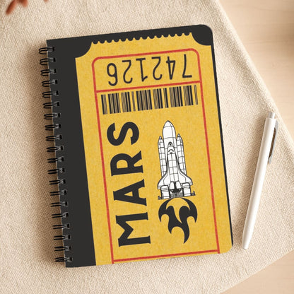 Ticket To Mars - Space Notepad