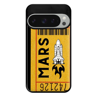 Ticket To Mars - Space Phone Case for Google Pixel 9 Pro XL