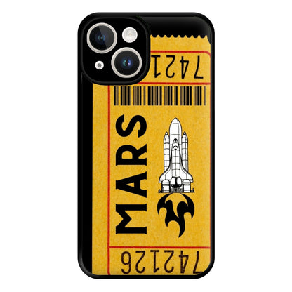 Ticket To Mars - Space Phone Case for iPhone 14