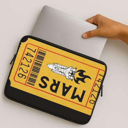 Ticket To Mars - Space MacBook Case