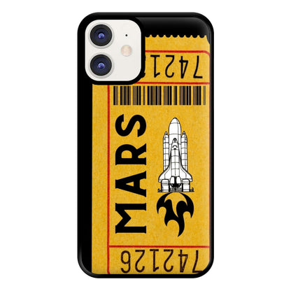 Ticket To Mars - Space Phone Case for iPhone 11