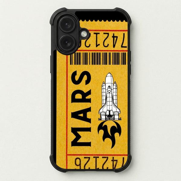 Ticket To Mars - Space Phone Case — Bumper case