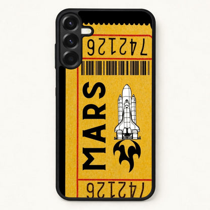 Ticket To Mars - Space Phone Case for Galaxy A37