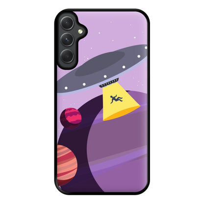 Alien Invasion - Space Phone Case for Galaxy A14