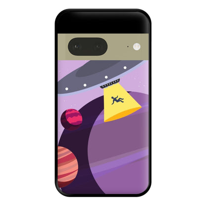 Alien Invasion - Space Phone Case for Google Pixel 7a