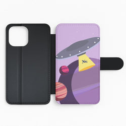 Alien Invasion - Space Flip Phone Case