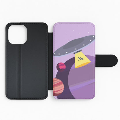 Alien Invasion - Space Flip Phone Case