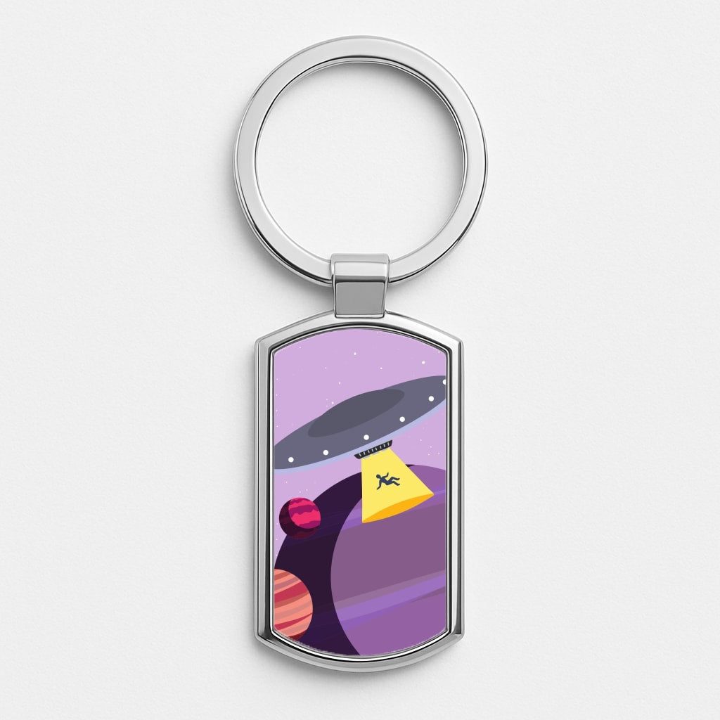 Alien Invasion - Space Luxury Keyring