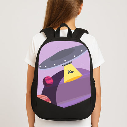 Alien Invasion - Space Large School Bag