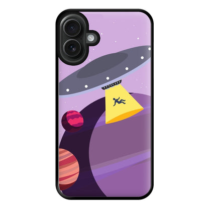 Alien Invasion - Space Phone Case for iPhone 16 Plus