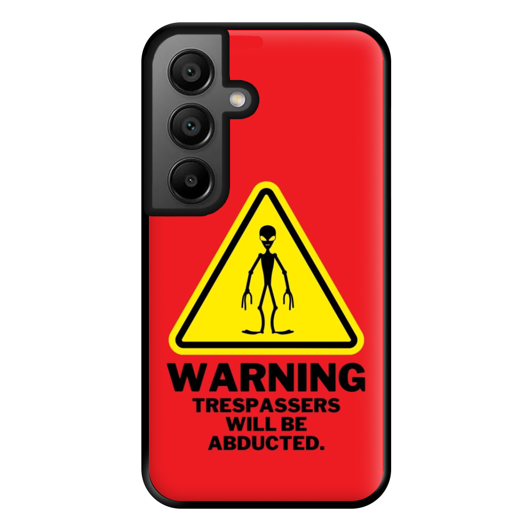 Warning Abduction - Space Phone Case for Google Pixel 8