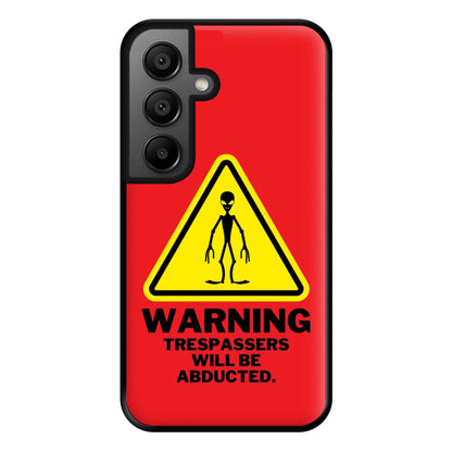 Warning Abduction - Space Phone Case for Google Pixel 8