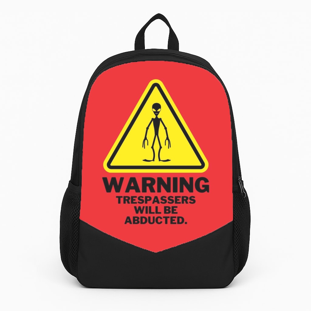 Warning Abduction - Space Backpack