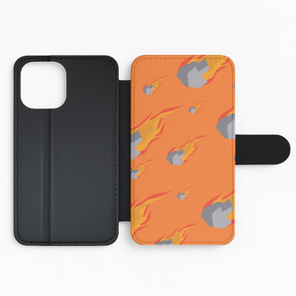 Meteor Shower - Space Flip Phone Case