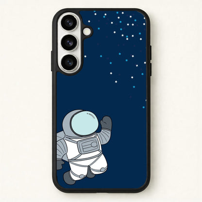 Astronaut Bobbling - Space Phone Case for Galaxy S26